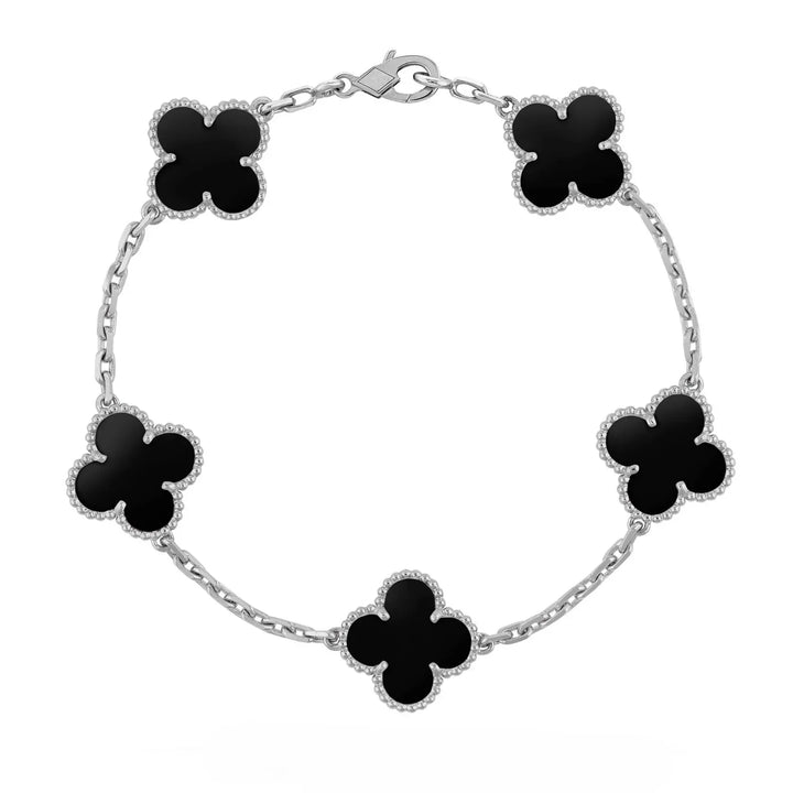 Bracciale KLAVER - Nero/Argento