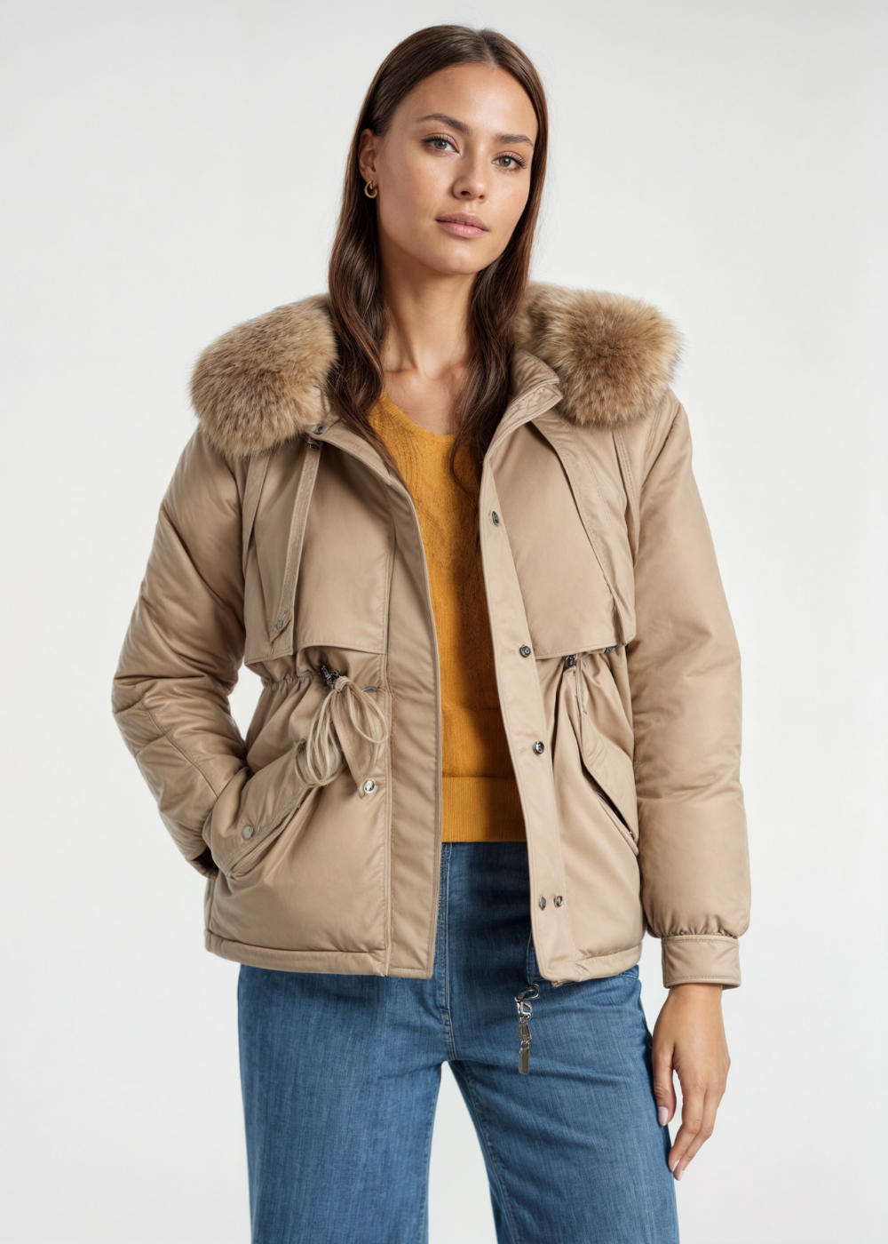 Arabella Faux Fur Parka