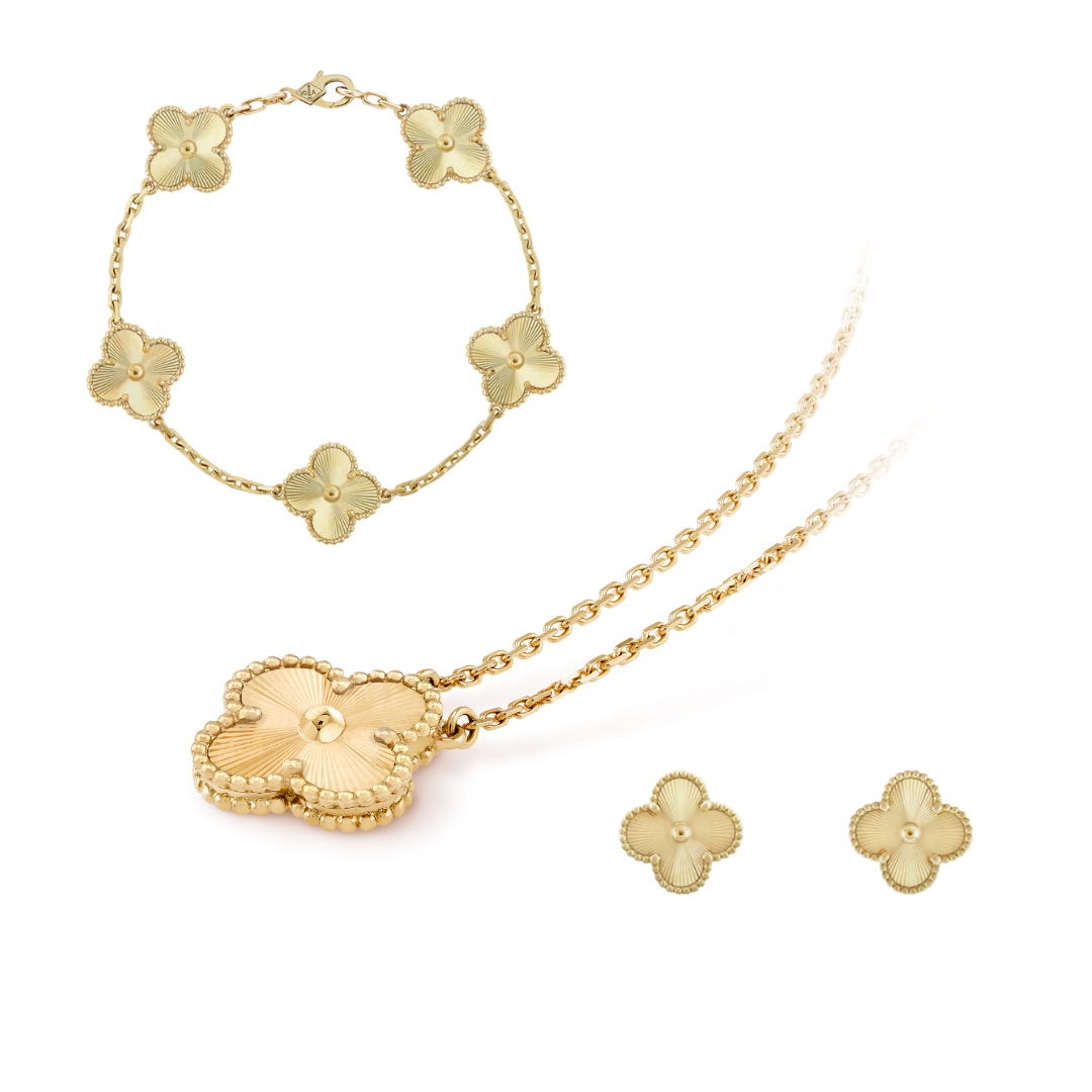 CELESTE TRIFOGLIO SET | ORO