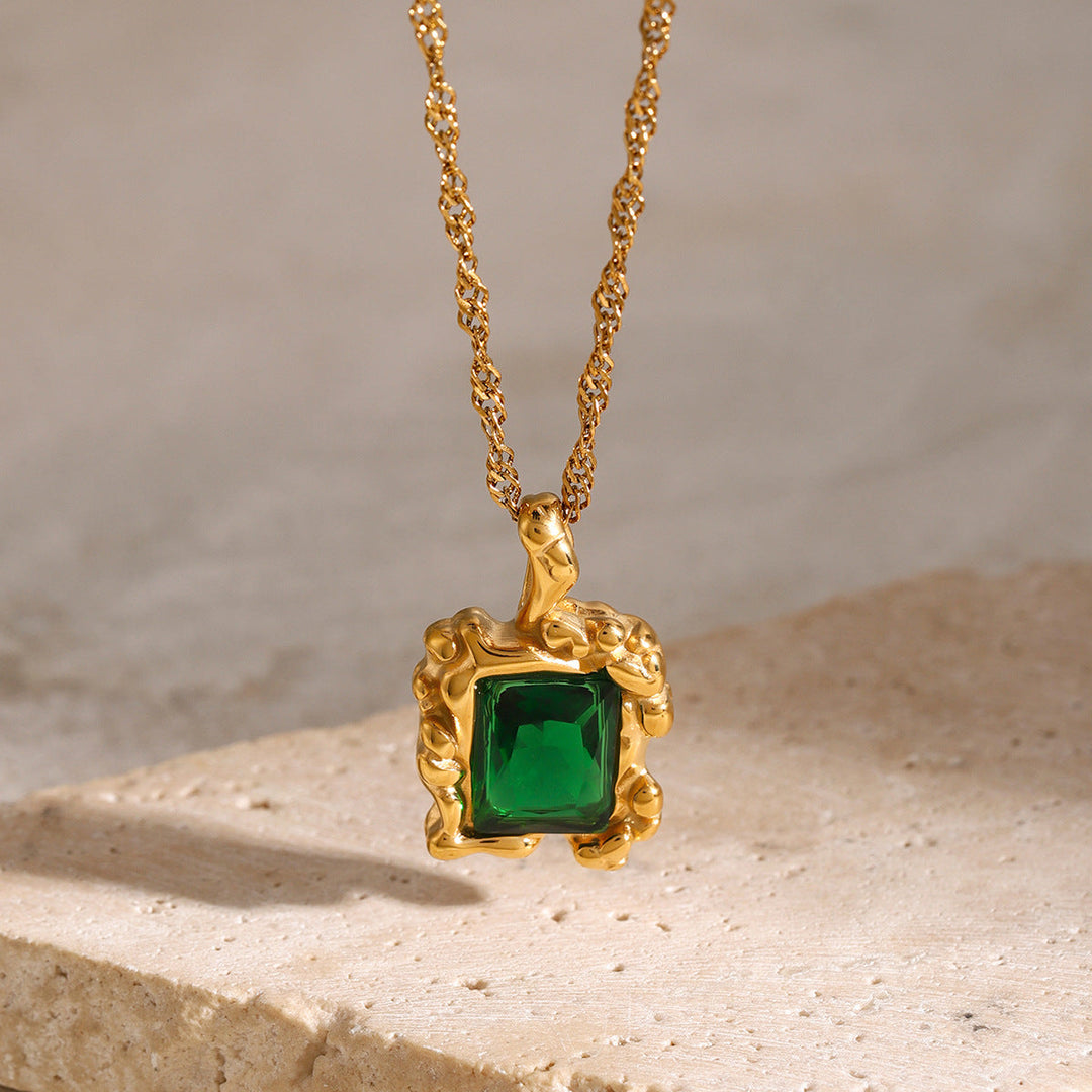 Priscilla Emerald Necklace