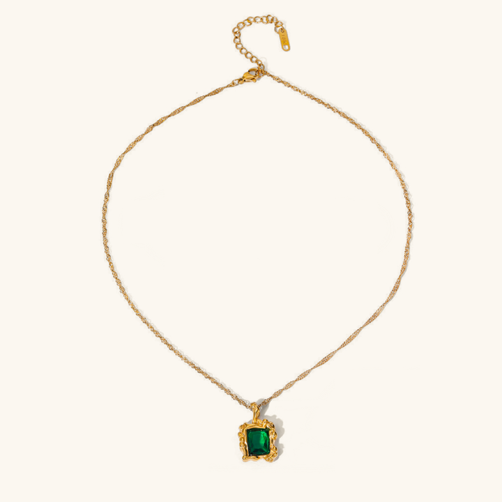 Priscilla Emerald Necklace