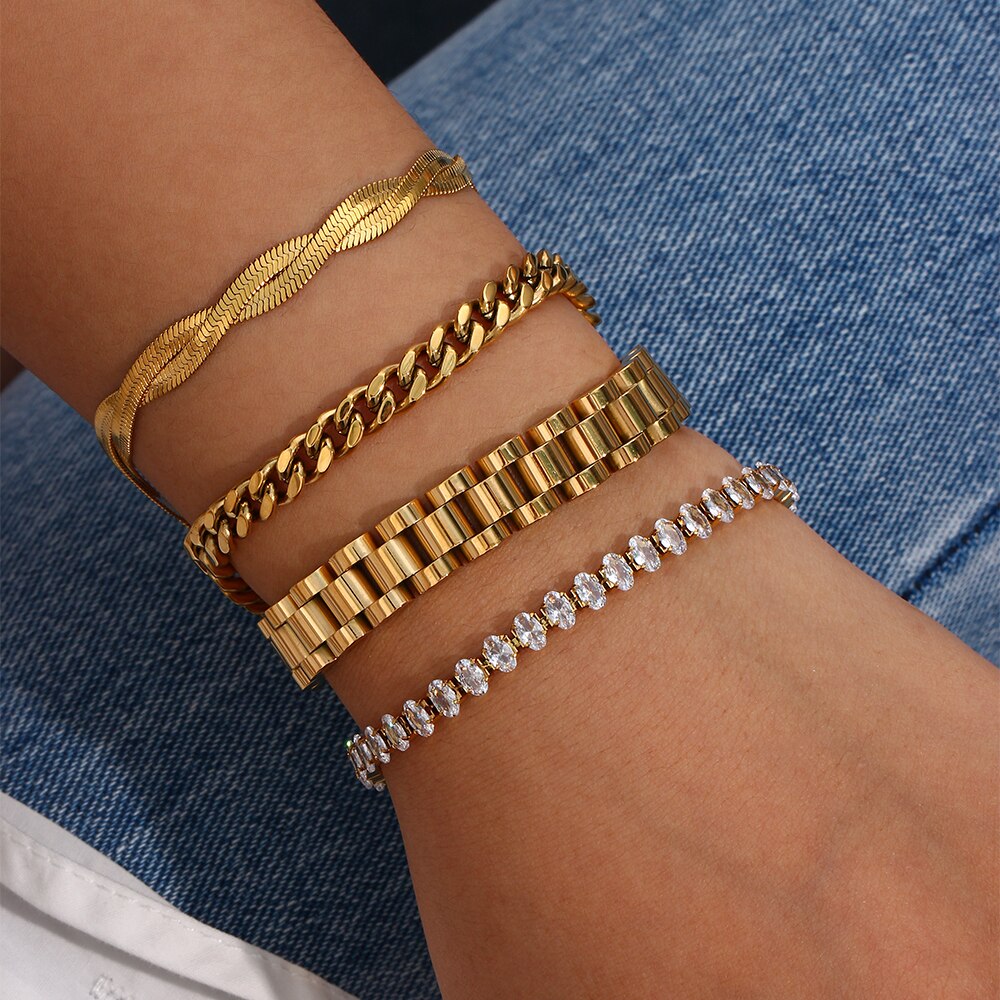 NIKKI | Bracciale in oro