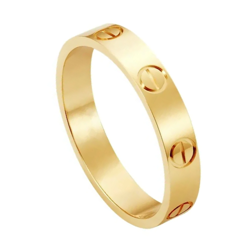 ANELLO AMOR FLORAL BEAUTY - ORO